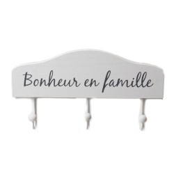 Patère Bonheur en famille