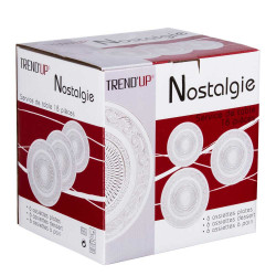 Service d'assiettes 18 pièces Nostalgie