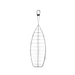 Grill à poisson inox 42x16 cm