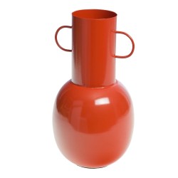 Vase décoratif Isa en métal 