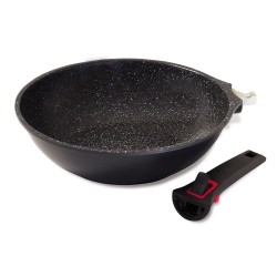 Poêle wok granit Pro céramique 30 cm