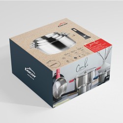 Série de 3 casseroles combi 16-18-20 cm