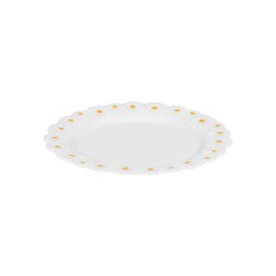 Assiette à dessert Marguerite 20 cm (lot de 6)