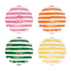 Set de 4 assiettes à...