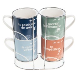 Coffret de 4 tasses Joe 