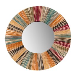 Miroir Multicolor rond