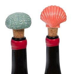 Coffret de 2 bouchons déco mer