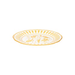 Assiette à dessert Napoli jaune 21 cm (lot de 6)