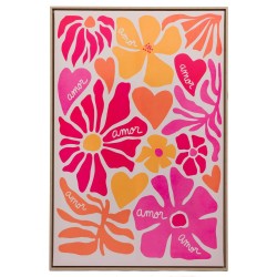 Toile Amor Amor 80 x 120 cm 