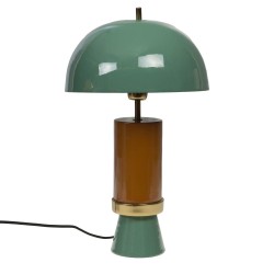 Lampe Vintage bicolore bleue