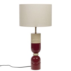 Lampe Smiles bordeaux avec...