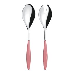 Couverts à salade rose foncé