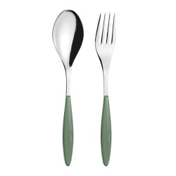 Couverts de service Lagon vert