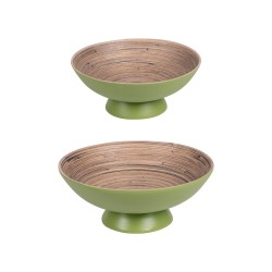 Set de 2 coupes sur pied...