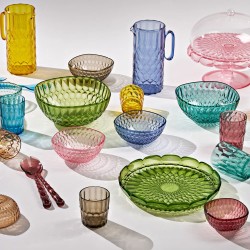 Plat à gâteau vanity transparent 30 cm