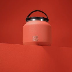 Boîte repas 70 cl isotherme rouge