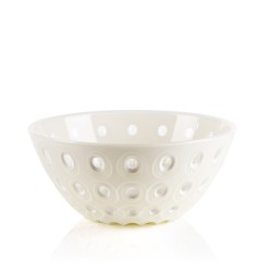 Saladier 25 cm vert/blanc