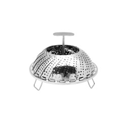 Panier vapeur marguerite inox