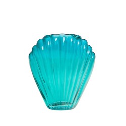 Vase Coquillage turquoise...