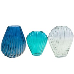 Vase transparent 28 cm