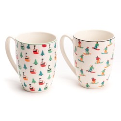 Coffret de 2 mugs station 
