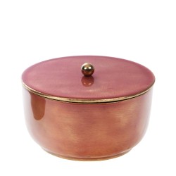 Set de 2 Boîtes Bouton Ronde en Métal