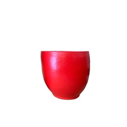 Cache pot Esna 35 x 34 cm rouge