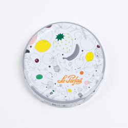 Sachet de 6 couvercles pour pots à confiture 8,2 cm