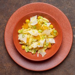 Assiette creuse Vésuvio terra 19 cm (lot de 6)