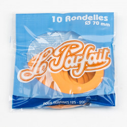 Sachet de 10 rondelles à bocaux 7 cm