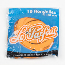 Sachet de 10 rondelles à bocaux 10 cm 