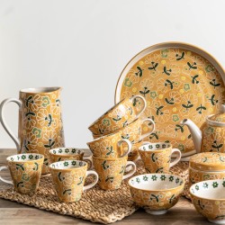 Coffret de 4 tasses Peony 36 cl