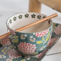 Bol avec baguettes XL Cottage 14,5 cm
