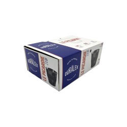 Boîte de 6 Gobelets Picardie noir 25 cl