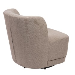 Fauteuil taupe Berny