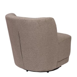 Fauteuil marron Berny