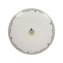 Assiette à dessert Poésie 20 cm (lot de 6)