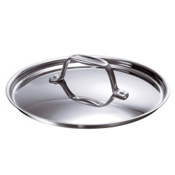 Couvercle inox Chef 28 cm