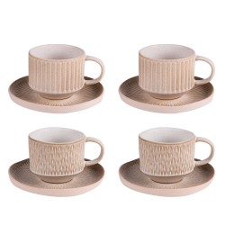 Coffret de 4 tasses avec...