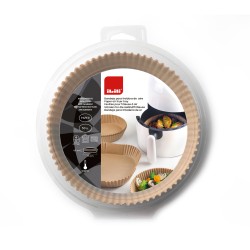 50 feuilles jetables rondes air fryer 20 cm