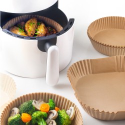 50 feuilles jetables air fryer 20 cm