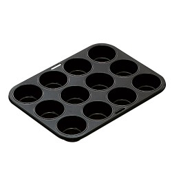 Plaque 12 muffins moka