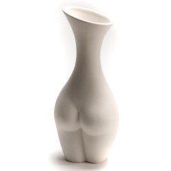 Vase Corps femme blanc 26 cm  