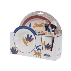 Coffret déjeuner 5 pièces Liam dans la Savane