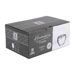Boite de 6 gobelets Harmonie 35 cl