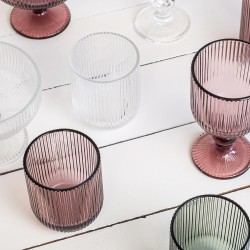 Boite de 6 verres à pied 25 cl dolce rose