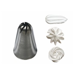 Douille à rose inox 11 mm