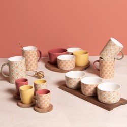 Set apéritif 4 pièces Rangoli