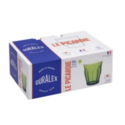 Gobelet Picardie vert 25 cl (lot de 4)