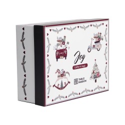 Coffret de 4 mugs Joy 36 cl